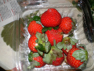 strawberry packet